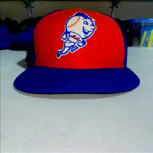 New York Mets New Era 59FIFTY 2015 World Series Mr. Met Fitted Hat Size  7 1/8